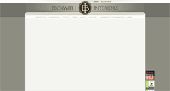 Desktop Screenshot of beckwithinteriors.com